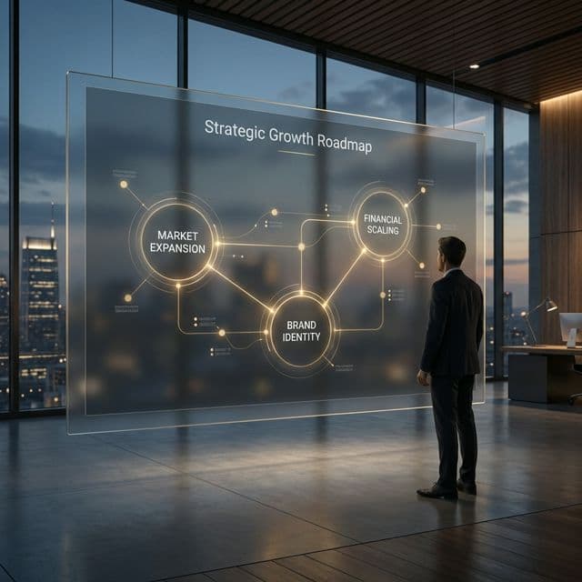 A Different Agency Strategy Visualization Mockup